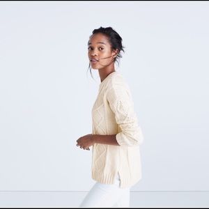 Madewell Classic Cable Sweater